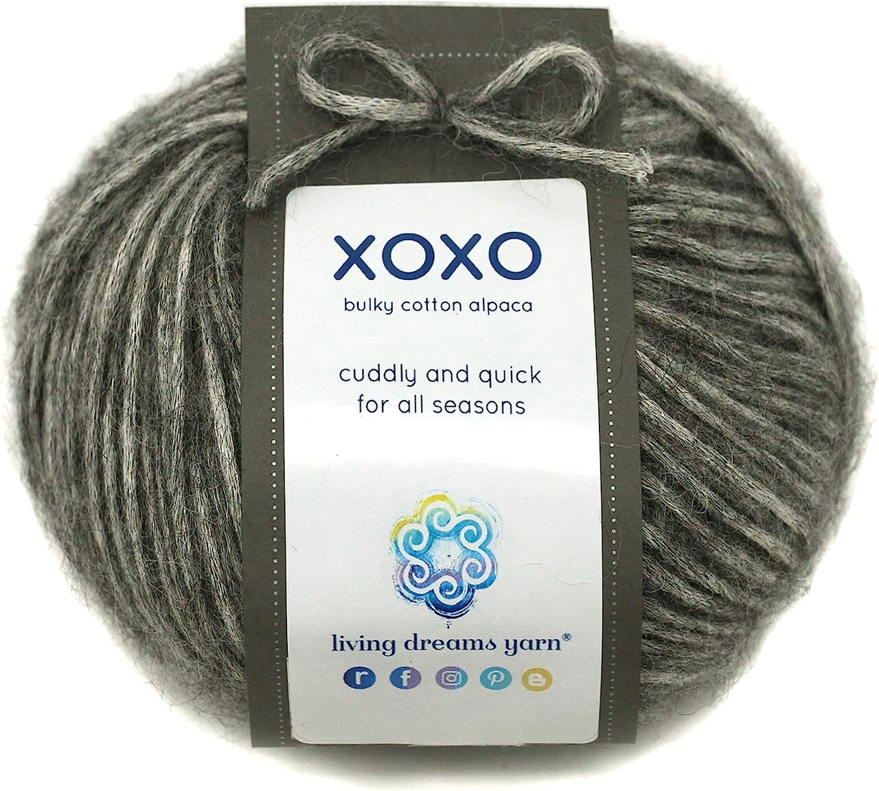 XOXO: Alpaca Merino Cotton Blend Yarn for All Seasons. Soft and Chunky Yarn  without the Bulk.